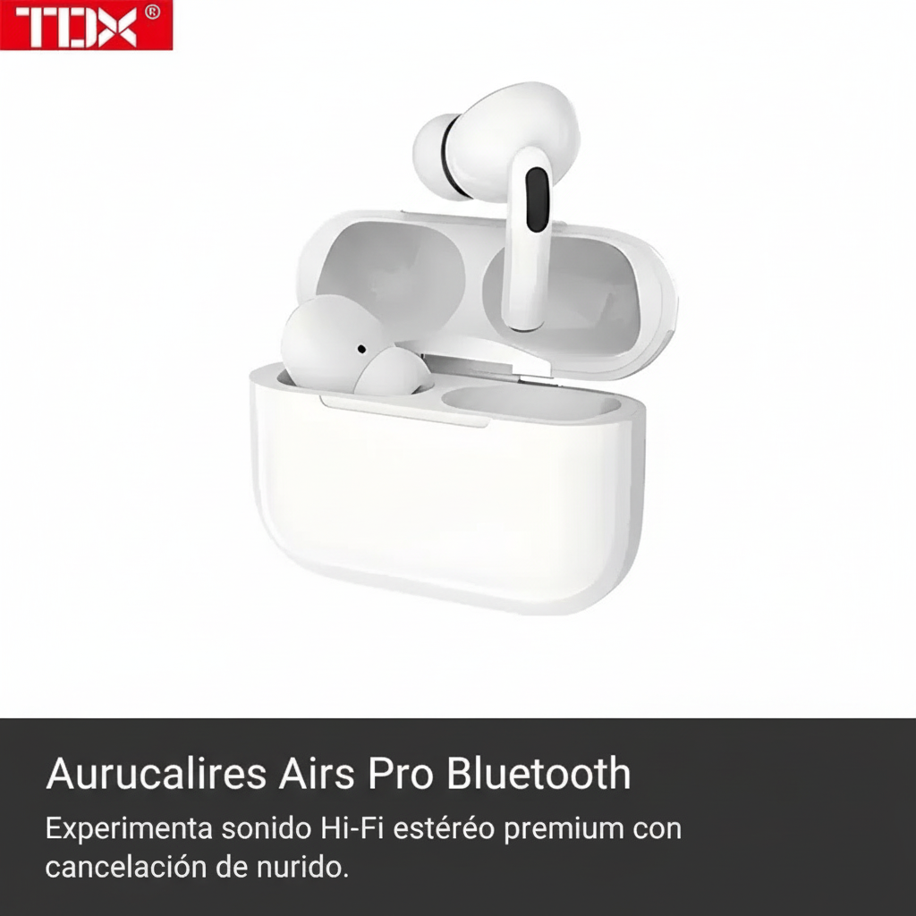 Auriculares Airs Pro Bluetooth